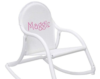 Mecedora infantil personalizada – Apta para uso interior y exterior – Fabricada en EE. UU. desde 1981.