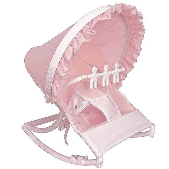 pink baby rocker
