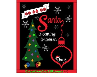 40-Pc Holiday Chalkboard Christmas Gift Bag Set In hand ready to ship