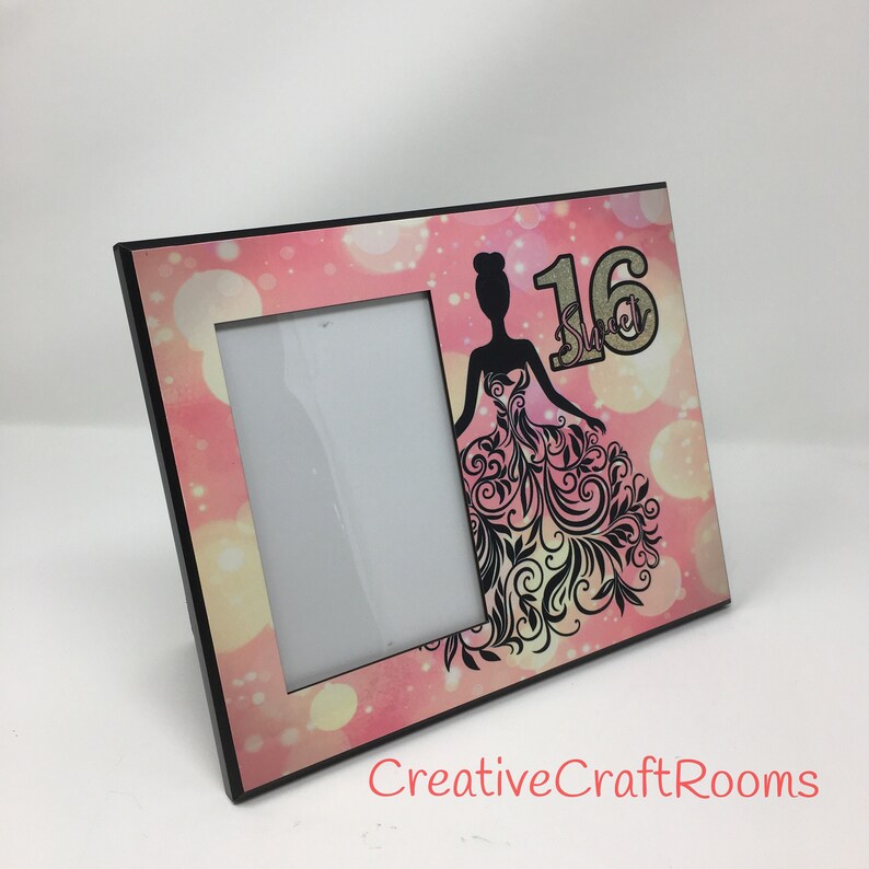 Personalized Picture Frame for Sweet Sixteen or Quinceañera Etsy