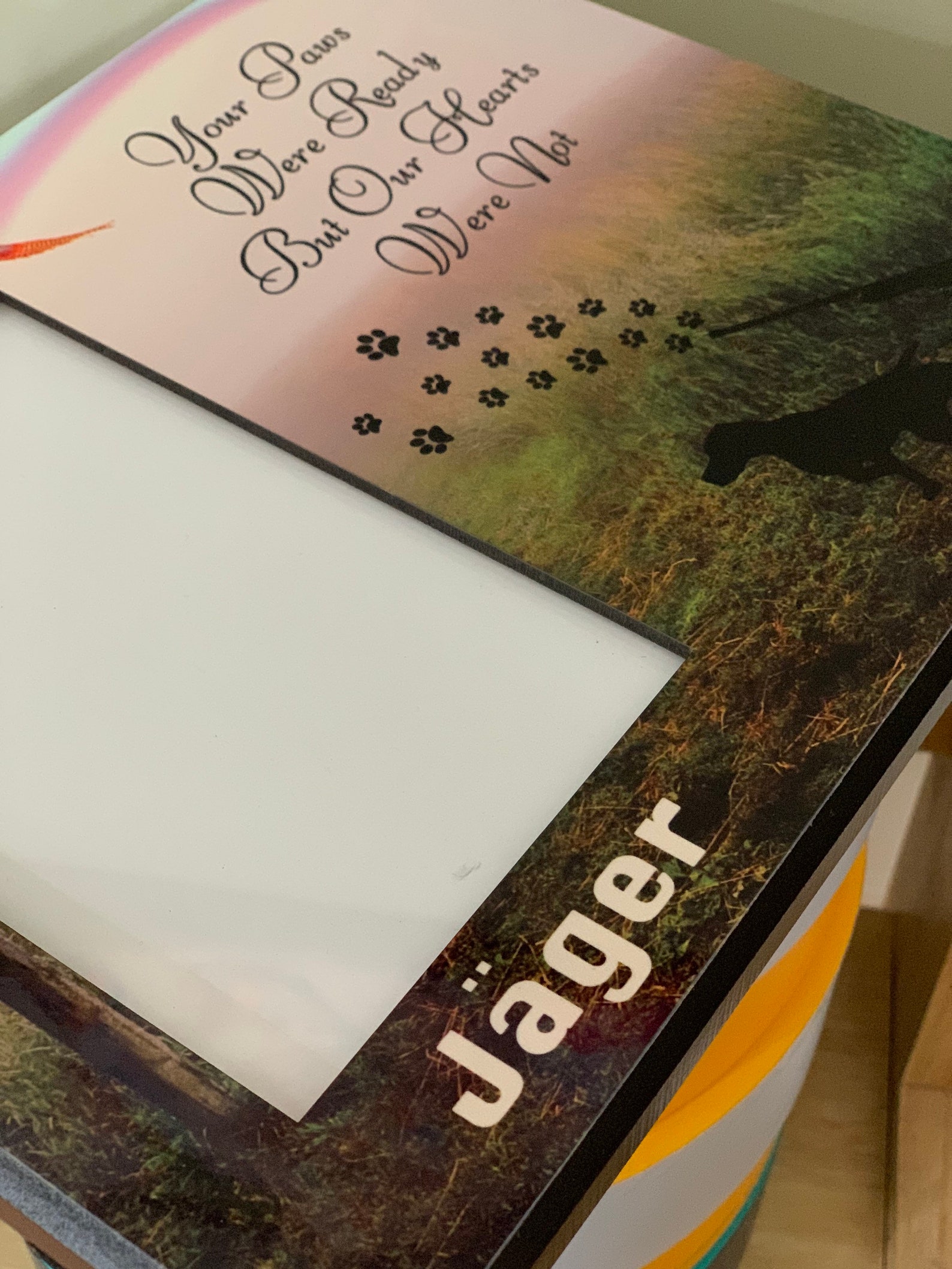 Hunting Dog Memorial Frame German Shorthair Memorial Pet Etsy