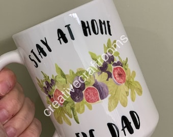 Fig Dad Mug, Coffee Mug, Father’s Day Mug, Fathers day Gift, Gift for dad, Dad’s day, dad mug, Fig mug, Father’s day Gift, Dad Gift