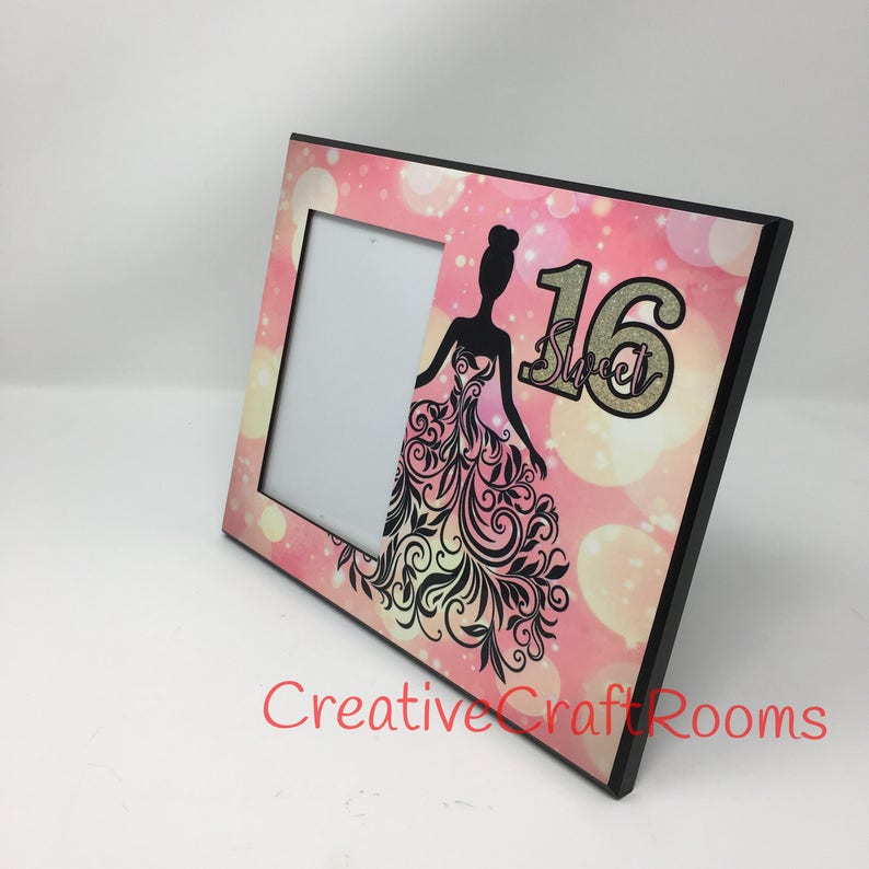 Personalized Picture Frame for Sweet Sixteen or Quinceañera Etsy