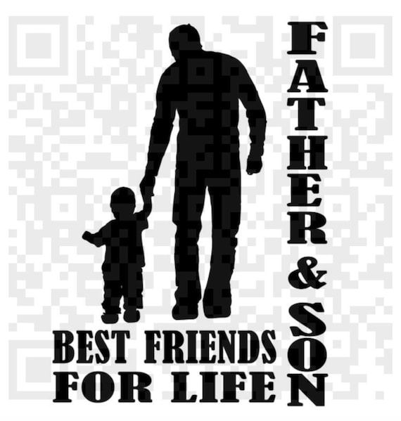 Download Father & Son Best Friends for Life PNG SVG Father's Day | Etsy