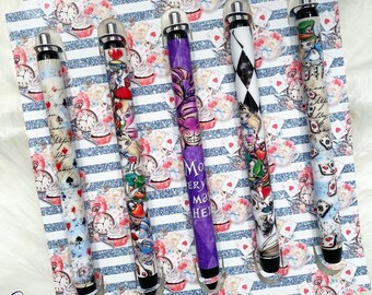 Vintage Mad Here Epoxy InkJoy Pens