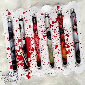 Oh the Horror! Epoxy InkJoy Pens