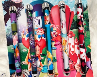 Down the Rabbit Hole Epoxy InkJoy Pens