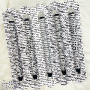 Curse Words InkJoy Pens
