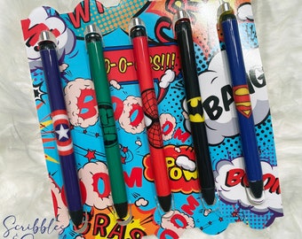 Heroes Epoxy InkJoy Pens
