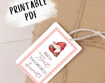 Here's a Treat for Someone Sweet Gift Tag