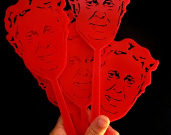 Jean CHAREST tapette à mouche Tintoé, Fly Swatter