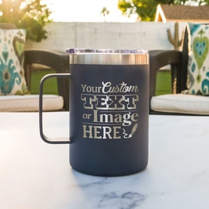 Custom Logo 10oz 16oz 20oz 30oz Travel Coffee Mug Dishwasher Safe