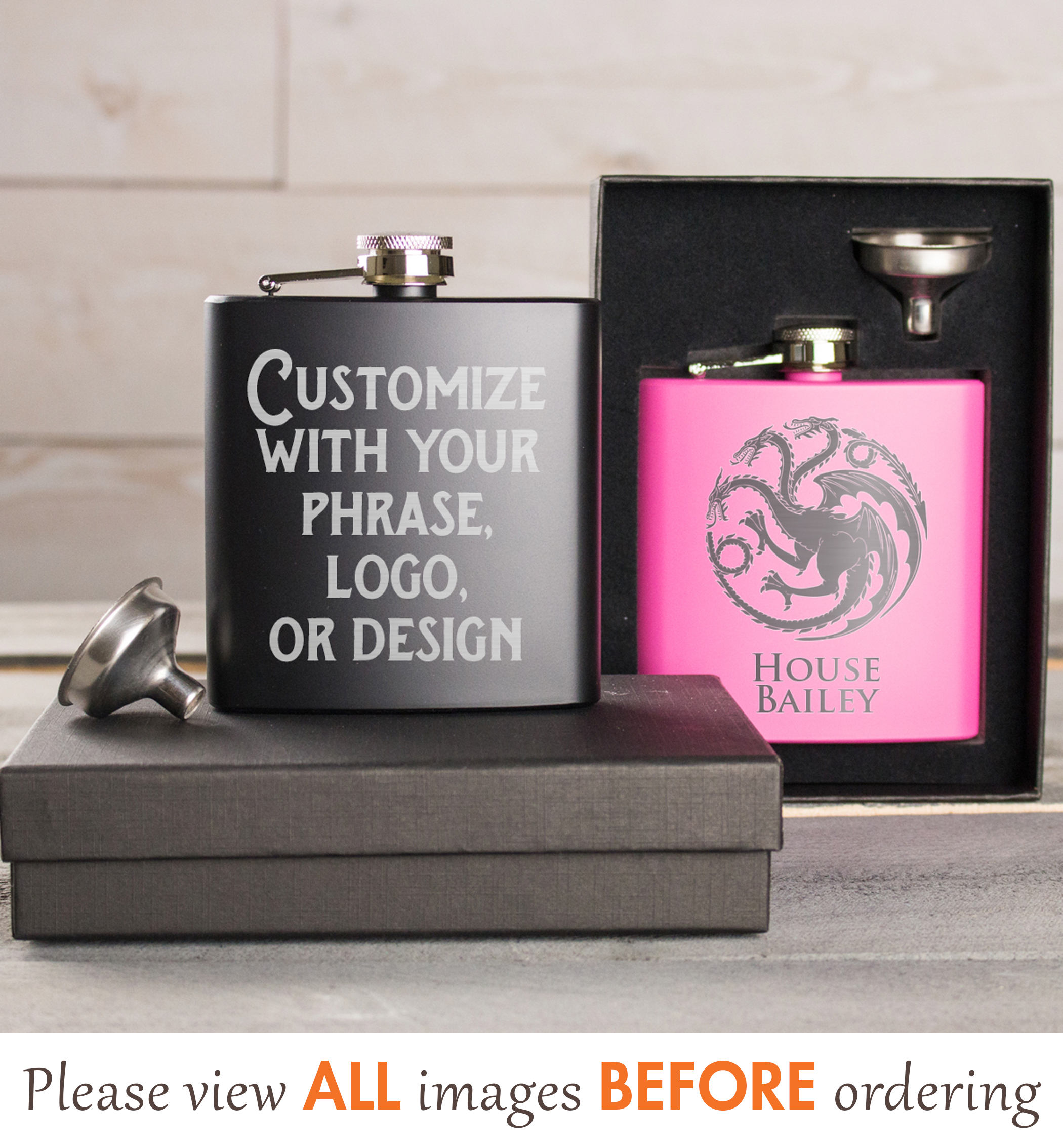 Custom Flask Personalized Flask Flask For Men Engraved Etsy