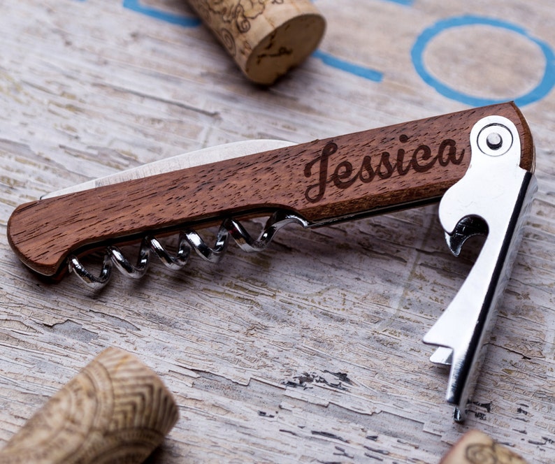 Personalized Wine Opener Great Gift for Him or Her Custom Etsy