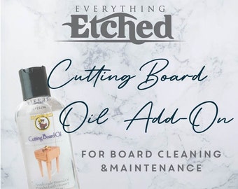 Cutting Board Oil - Add On, For Board Cleaning and Maintenance