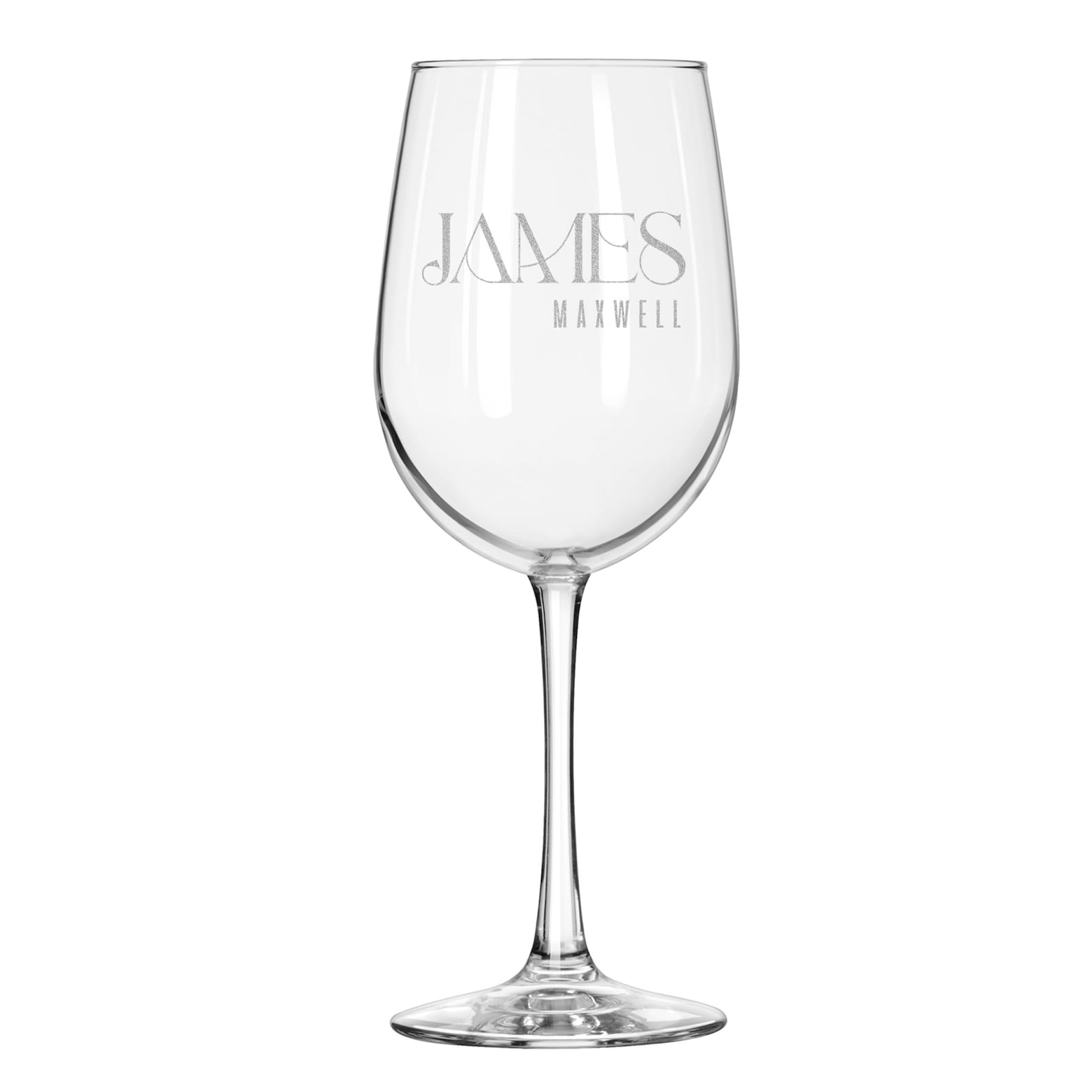 Custom Name Wine Glasses Etched Glass Personalized With Any Etsy