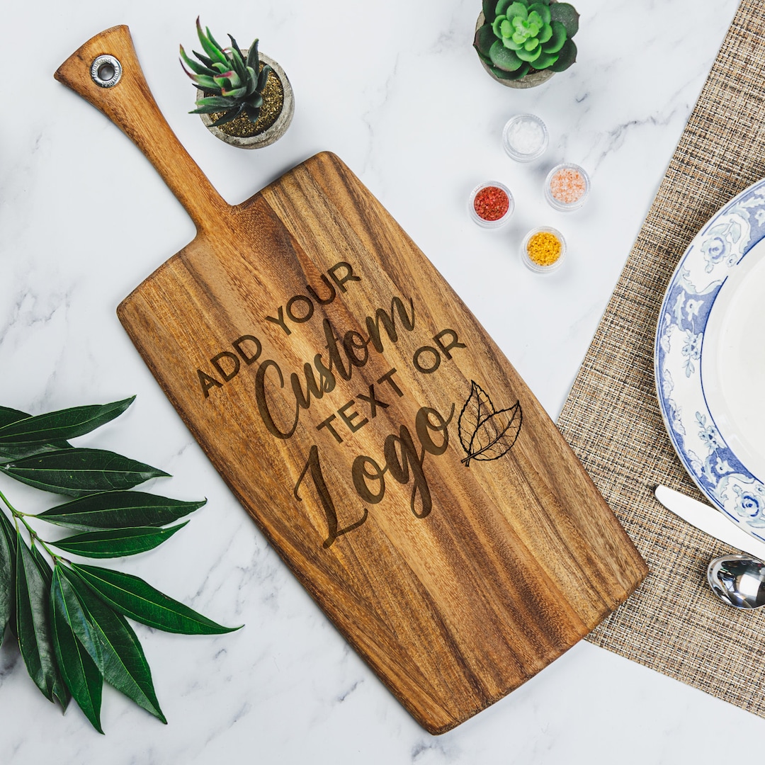 Custom Engraved Charcuterie Board Engraved Cutting Board, Personalized