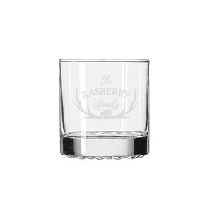 Antler Whiskey Gift Set Personalized Glasses, Whiskey Stones, and Engraved Box Engraved Gifts for Family Gifts for Men, Design: FM7 image 3