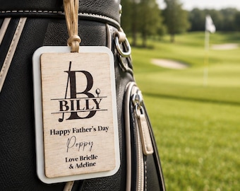 Personalised Golf Tee Holder | Father's Day Golf Gift