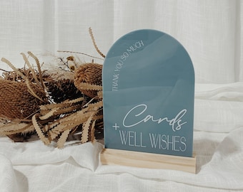 Cards & Well wishes  | Cards and Gifts | acrylic wedding sign | Sign Cards and Well Wishes | Wedding acrylic sign clear wedding sign signage