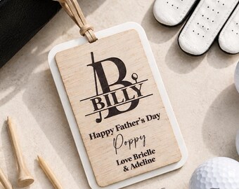 Personalised Golf Tee Holder | Father's Day Golf Gift