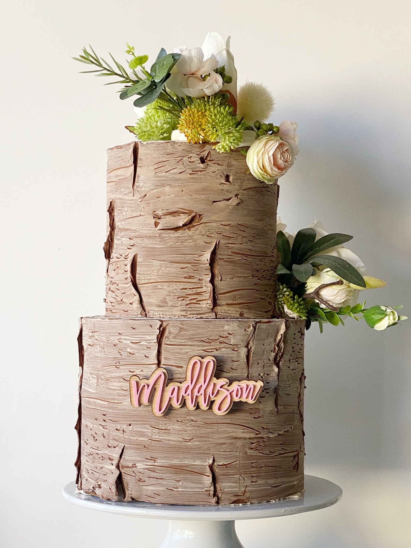 Personalised One Cake Plaque Cake Fropper Cake Charm Etsy Australia