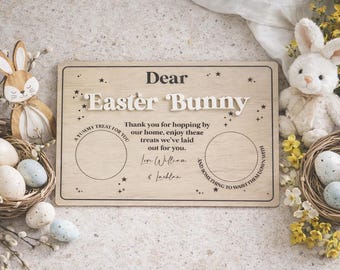 Plato de golosinas de conejo de Pascua / Tabla de aperitivos de conejo de Pascua personalizada / Pascua / Golosinas para el conejo / Plato de Pascua / Plato del Domingo de Pascua