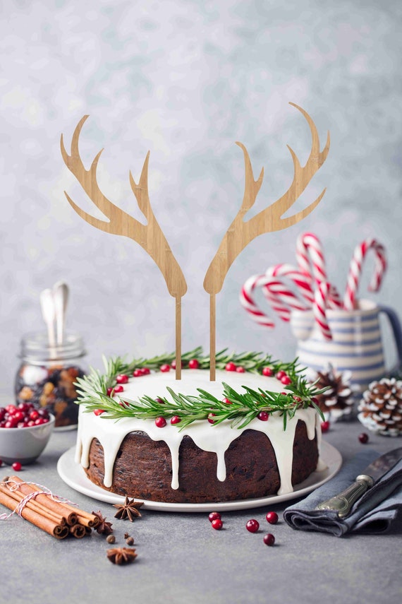 Custom Christmas Cake Topper Personalised Christmas Cake Etsy