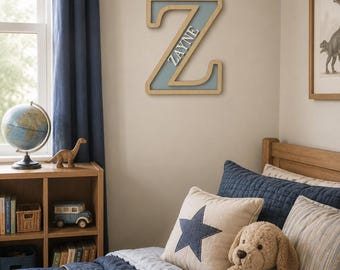 Personalised acrylic nursery name Door Name Sign