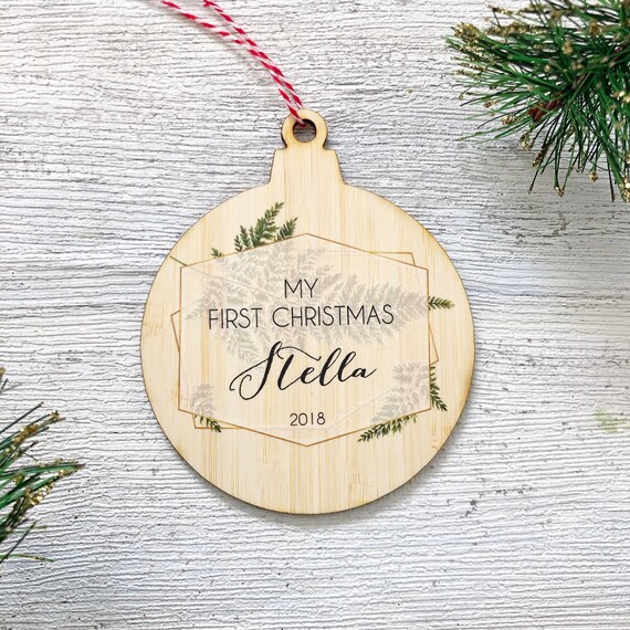 2018 first christmas ornament