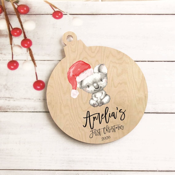 Christmas Bauble newborn baby | my First Christmas Ornament | Baby Gifts Personalised Christmas Ornaments |First Christmas Gift