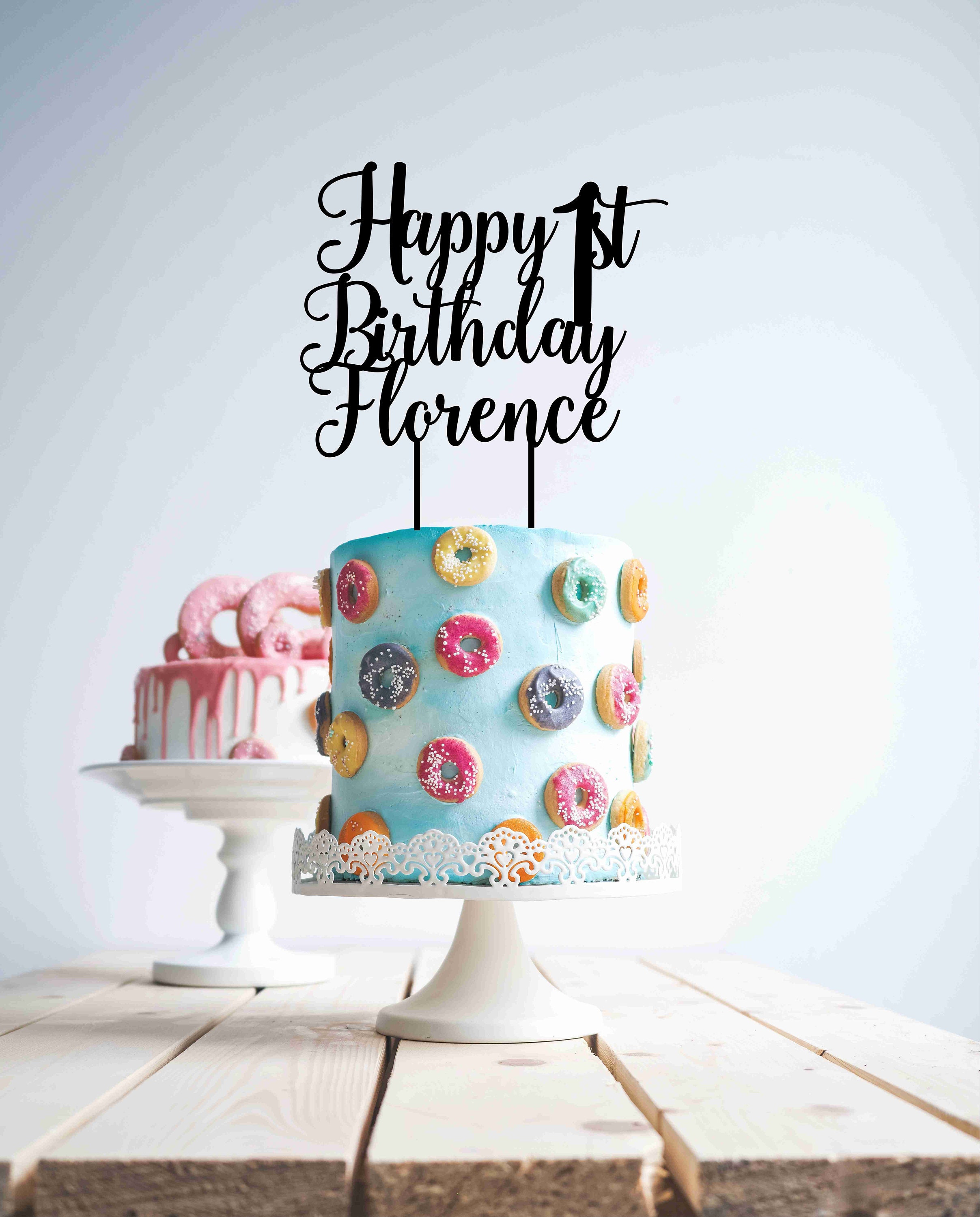❤️ Happy Birthday Cake for Girls For Florence