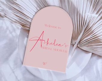 Bridal Shower Welcome Sign | Hens Day Welcome Sign | acrylic sign | Hen's wedding welcome sign | Wedding acrylic sign clear sign signage