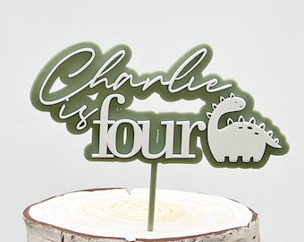Dinosaur cake topper | Dino cake topper | Dinosaur birthday | Dinosaur one birthday | Dinosaur two birthday | Dino 1st 2nd 3rd birthday