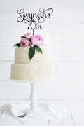 70th seventy birthday cake topper - personalised 70 cake decoration wood christian cross religious - cake toppers - Acrylic gold mirror