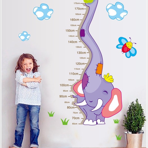 Height Chart Decal Etsy Australia
