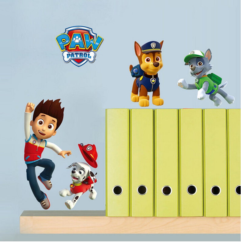 Paw Patrol Wall Decals AW1486 Etsy