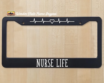 Ob Nurse We Deliver Your Future License Plate Frame Tag Holder