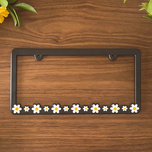 Moth Witchy License Plate Frame Goblincore Academia Boho Car Etsy