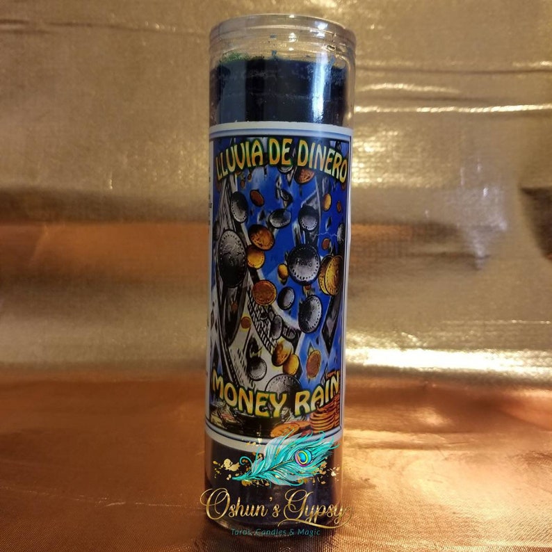 Money Rain Candle lluvia De Dinero Fast Money Abundance Etsy