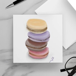 Biglietti di auguri per la voglia di macaron
