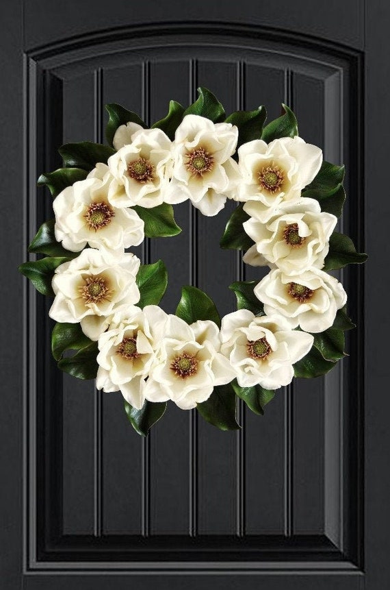 Blossoming Magnolia Wreath Wedding Wreaths Wedding Etsy