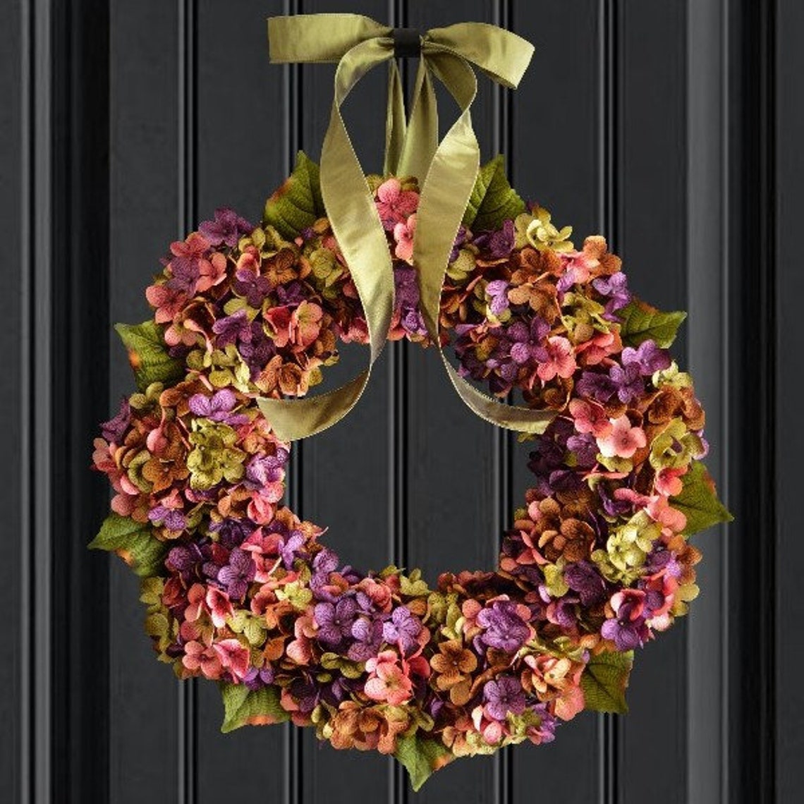 Summer Wreath for Front Door Best Selling Wreath Hydrangea Etsy