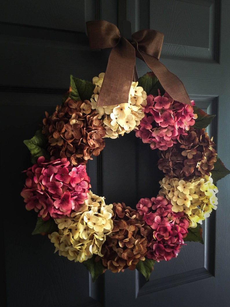 outdoor front door wreaths on Home Decor Fall Wreath Housewarming Gift Outdoor Wreaths Wreath Front Door Wreaths Summer Wreath Summer Door Wreaths Home Living