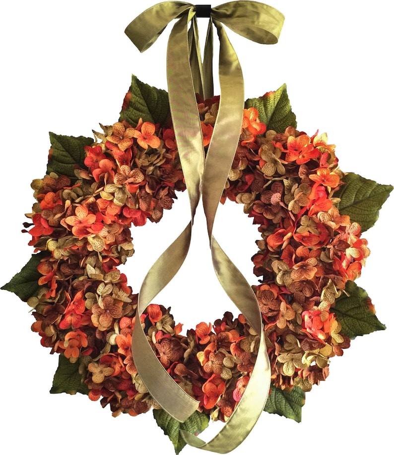 Wreath Front Door Wreaths Hydrangea Wreath Wreaths Door Decor Blended Hydrangea Wreath Housewarming Gift