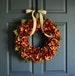 Autumn Wreath | Blended Hydrangea Wreath | Fall Wreaths | Front Door Wreaths | Outdoor Wreaths | Hydrangea Wreaths 