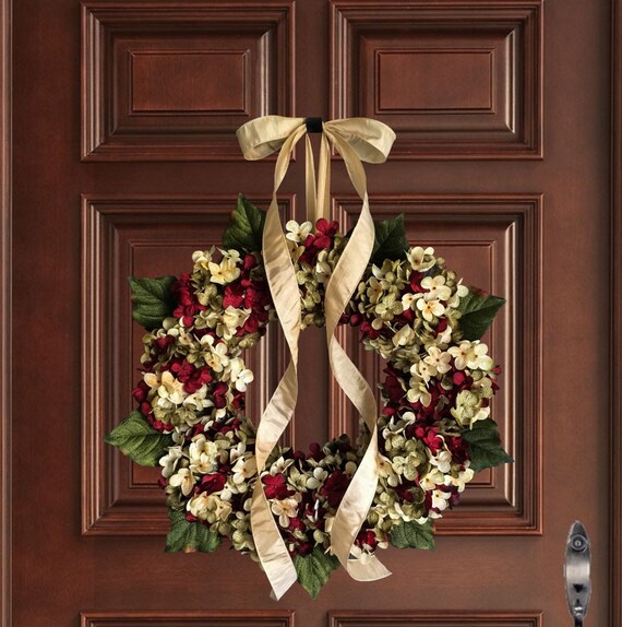 Best front door christmas wreaths Clearance