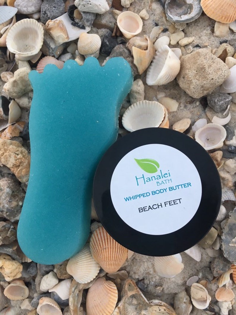 Gift Set Beach Feet Etsy