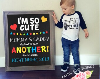 big brother birth announcement