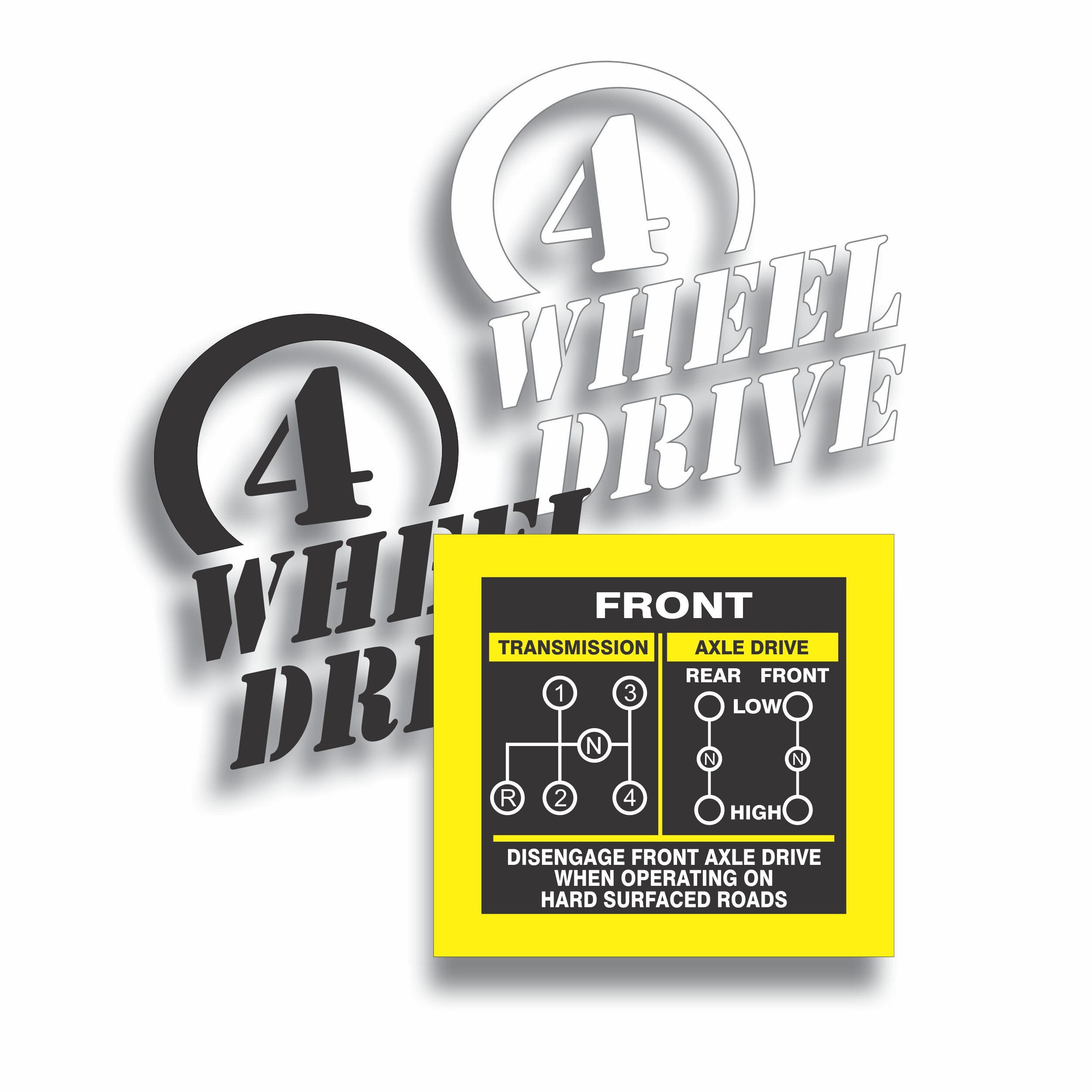 Gear Change Sticker Shift Pattern Decal Sticker or Dash Plate Plaque of Transmission ...